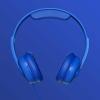 imageSkullcandy Cassette Junior OnEar Wired Headphones VolumeLimiting Microphone  Cobalt BlueCobalt Blue