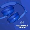 imageSkullcandy Cassette Junior OnEar Wired Headphones VolumeLimiting Microphone  Cobalt BlueCobalt Blue