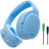 imageSkullcandy Crusher ANC 2 Wireless OverEar Bluetooth Headphones with MultiSensory Bass Active Noise Cancelling Up to 60 Hours Battery Microphone for iPhone Android  BlackAsphaltPreppy Blue