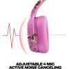 imageSkullcandy Crusher ANC 2 Wireless OverEar Bluetooth Headphones with MultiSensory Bass Active Noise Cancelling Up to 60 Hours Battery Microphone for iPhone Android  BlackAsphaltRealtree Edge Colors Pink