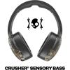 imageSkullcandy Crusher Evo Wireless Bluetooth Headphones with Extra USBC Charging Cable MultiSensory Bass Noise Isolating OverEar Fit 40 Hours Battery Microphone for iPhone Android  True BlackRealtree APX BlackOrange