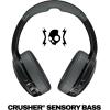 imageSkullcandy Crusher Evo Wireless Bluetooth Headphones with Extra USBC Charging Cable MultiSensory Bass Noise Isolating OverEar Fit 40 Hours Battery Microphone for iPhone Android  True BlackAsphalt AMZ