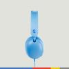 imageSkullcandy Grom OverEar Wired Headphones for Kids VolumeLimiting Share Audio Port Microphone Work with Bluetooth Devices and Computers  Surf BlueSurf Blue