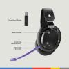 imageSkullcandy PLYR MultiPlatform Wireless Gaming Headset Bluetooth Headphones Removable Mic Up to 24 Hrs Battery PC Xbox PlayStation 24GHz Low Latency Wireless Transmitter Included  DigiBlackDigiBlack