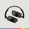 imageSkullcandy Riff OnEar Wired Headphones Convenient for Travel with 35mm Plug Builtin Microphone Foldable Lightweight Comfortable Design Durable Headband  BlackTrue Black