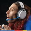 imageSkullcandy SLYR Pro Wireless MultiPlatform Gaming Headset Bluetooth Headphones Up to 24 Hrs Battery PC PlayStation Nintendo Switch 24GHz Low Latency Wireless Transmitter Included  WhiteBlueWhiteBlue PlayStation