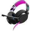 imageSkullcandy SLYR Pro Wireless MultiPlatform Gaming Headset Bluetooth Headphones Up to 24 Hrs Battery PC PlayStation Nintendo Switch 24GHz Low Latency Wireless Transmitter Included  WhiteBlueBlack DigiHype
