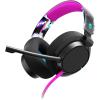 imageSkullcandy SLYR Pro Wireless MultiPlatform Gaming Headset Bluetooth Headphones Up to 24 Hrs Battery PC PlayStation Nintendo Switch 24GHz Low Latency Wireless Transmitter Included  WhiteBlueBlack DigiHype