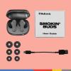 imageSkullcandy Smokin Buds Wireless Earbuds Bluetooth Headphones Noise Isolating Fit Up to 20 Hours Battery IPX4 Sweat and Water Resistant Microphone for iPhone Android  MatchaBone