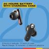 imageSkullcandy Smokin Buds Wireless Earbuds Bluetooth Headphones Noise Isolating Fit Up to 20 Hours Battery IPX4 Sweat and Water Resistant Microphone for iPhone Android  MatchaMidnight Smoke