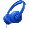 imageSkullcandy Cassette Junior OnEar Wired Headphones VolumeLimiting Microphone  Cobalt BlueCobalt Blue