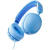 imageSkullcandy Grom OverEar Wired Headphones for Kids VolumeLimiting Share Audio Port Microphone Work with Bluetooth Devices and Computers  Surf BlueSurf Blue