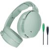 imageSkullcandy Hesh Evo Wireless OverEar Bluetooth Headphones with Extra USBC Charging Cable Noise Isolating 36 Hours Battery Foldable Lightweight Design Microphone for iPhone Android  BonePreppy Sage