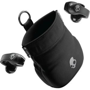 imageSkullcandy Push 720 Open Wireless Open Ear Bluetooth Earbuds Headphones Waterproof ClipOn Lightweight Design 30 Hours Battery Wireless Charging Pouch Microphone for iPhone Android  True BlackTrue Black