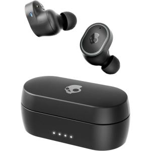 imageSkullcandy Sesh ANC Wireless Earbuds Bluetooth Headphones Noise Cancelling Up to 46 Hours Battery with Charging Case Sweat and Water Resistant Microphone for iPhone Android  True BlackTrue Black  Sesh ANC