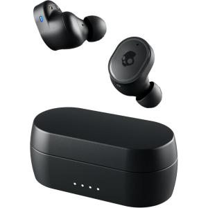 imageSkullcandy Sesh ANC Wireless Earbuds Bluetooth Headphones Noise Cancelling Up to 46 Hours Battery with Charging Case Sweat and Water Resistant Microphone for iPhone Android  True BlackTrue Black  Sesh ANC XT