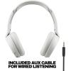 imageSkullcandy Icon 180 Wireless OnEar Bluetooth Headphones Up to 50 Hours Battery Lightweight and Travel Ready Secure Fit Sweat and Water Resistant Microphone iPhone Android  BoneBone