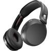 imageSkullcandy Icon 180 Wireless OnEar Bluetooth Headphones Up to 50 Hours Battery Lightweight and Travel Ready Secure Fit Sweat and Water Resistant Microphone iPhone Android  BoneTrue Black