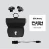 imageSkullcandy Push 720 Open Wireless Open Ear Bluetooth Earbuds Headphones Waterproof ClipOn Lightweight Design 30 Hours Battery Wireless Charging Pouch Microphone for iPhone Android  BoneTrue Black