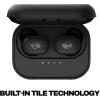 imageSkullcandy Grind Wireless Earbuds Bluetooth Headphones Up to 40 Hours Battery Noise Isolating Fit Microphone for iPhone Android Customizable via SkulliQ App  True BlackTrue Black