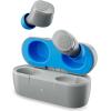 imageSkullcandy Jib True 2 Wireless Earbuds Bluetooth Headphones Up to 33 Hours Battery with Charging Case Noise Isolating Fit Sweat and Water Resistant Microphone for iPhone Android  True BlackLight GreyBlue