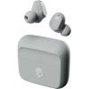 imageSkullcandy Mod Wireless Earbuds Bluetooth Headphones Up to 32 Hours Battery Noise Isolating Fit Sweat and Water Resistant Microphone for iPhone Android  Light GreyBlueLight GreyBlue