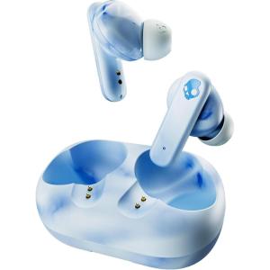 imageSkullcandy EcoBuds inEar Wireless Earbuds 8 Hr Battery BatteryFree Charging Case Microphone Works with iPhone Android and Bluetooth Devices  Glacier
